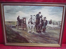 Bellissimo, Vecchio Dipinto Di