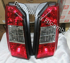 COPPIA FANALI STOP FARI POSTERIORI FIAT IDEA NUOVI ORIGINALI STRISCIA BIANCA