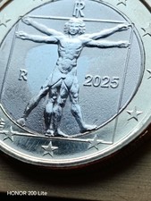 1 Euro Italia 2025 Molto Ricercata ERRORE DI CONIO. BU. UNICA. 