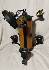 Lampadario vintage metallo