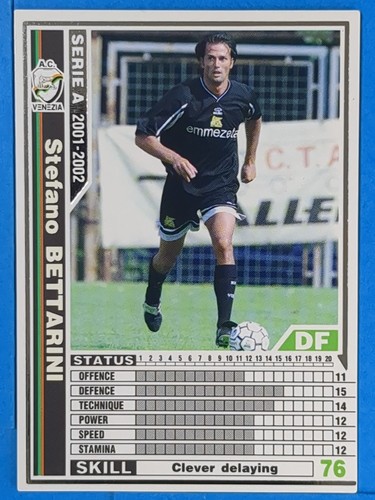 Wccf serie 2001 - serie, 2001-2002