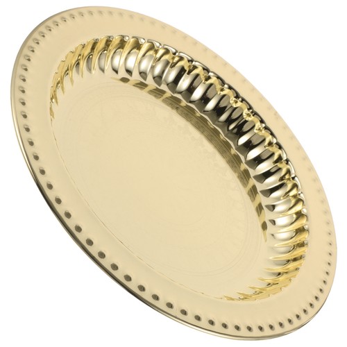 Piatto piano acciaio inox - in,