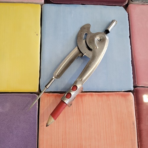 Compasso vintage metallo - in,