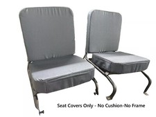 Set copricuscini sedile per Willys Jeep CJ2A/CJ3A/3B senza schiuma senza tela...