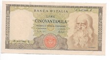 49487) BANCONOTA DA 50000 LIRE