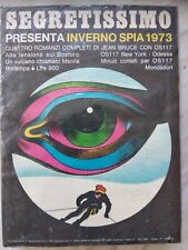 segretissimo presenta inverno spia 1973	bruce jean	mondadori OS117 libro nuovo