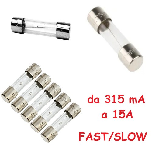 Fusibili vetro rapidi - fusibili,