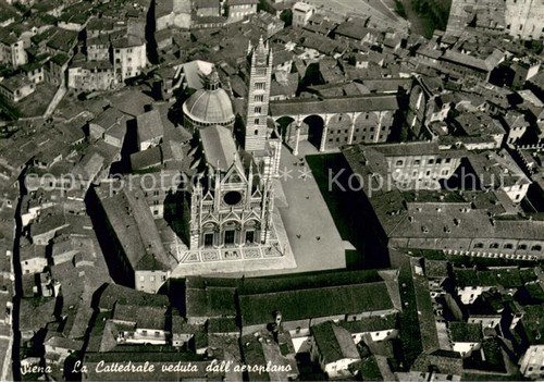 Siena cattedrale veduta - siena, la