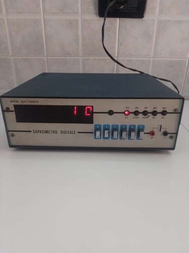 Nuova elettronica capacimetro - nuova,