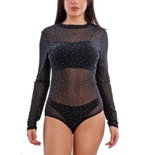 Body Donna Velato Trasparente