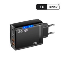 Caricatore USB-C PD 5P 240W Quick Charge 3.0