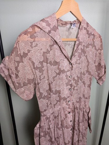 Abito camicia marrone