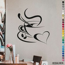 Tazza da caffè con adesivo