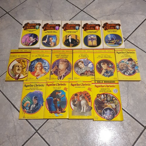 Lotto libri agatha christie - agatha,