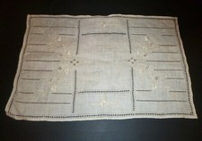 Antique Set 8 Handmade Linen