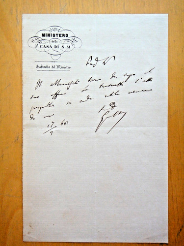 1868 ministro filippo - 1868-ministro, antonio