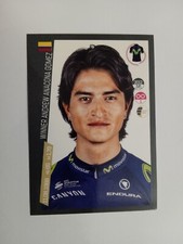 FIGURINA PANINI 100° GIRO D'ITALIA MOVISTAR GOMEZ n 189 CON VELINA