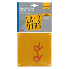 Targa Provvisoria Ripetitrice Per Rimorchi Agricoli Macchine Operatrici Trainate