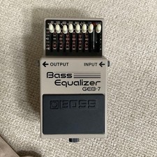 Pedale chitarra BOSS GE-7 7 bande equalizzatore grafico testato buone condizioni dal Giappone