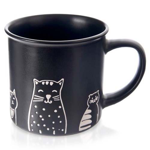 Tazza ceramica con gatti - ceramica,