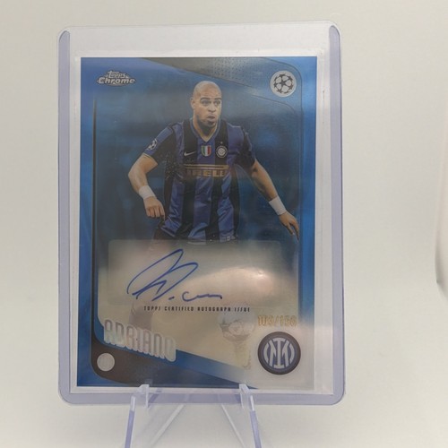 Topps chrome ucc adriano inter - chrome,