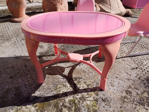 Barbie tavolo due - tavolo, sedie.anni