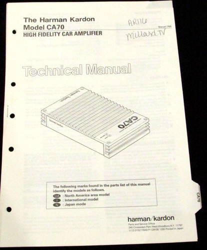 Amplificatore auto alta