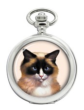 Gatto Ragdoll Orologio da