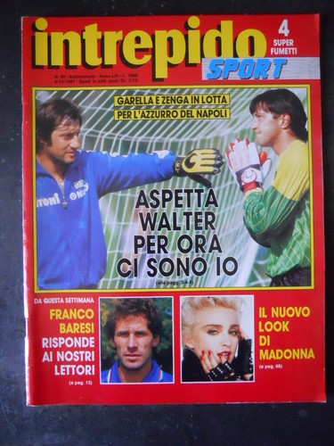 Intrepido sport 1987 - 1987, zenga