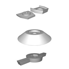 Spool Holder with Bearings for