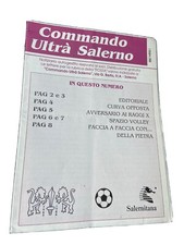 FANZINE ULTRAS SALERNITANA SIRACUSA 1989-90 SERIE C COMMANDO ULTRA’ SALERNO