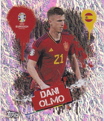 Topps euro 2024 adesivo spagna - 2024,