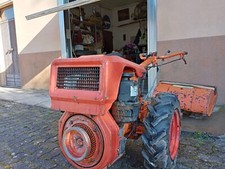 Motocoltivatore diesel Lombardini con fresa in dotazione e aratro