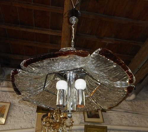 Grande lampadario vetro - lampadario, in