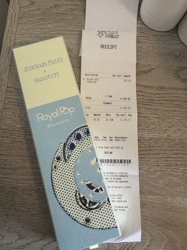 Swatch royal pop - x, ap