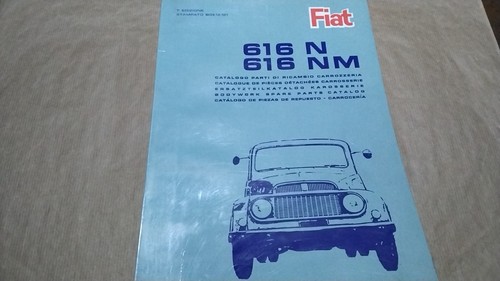 Fiat 616 catalogo - catalogo, parti