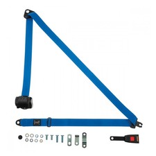 Cintura di sicurezza anteriore automatica per Mercedes Benz 500 SL Sports Coupè 1989 forma blu