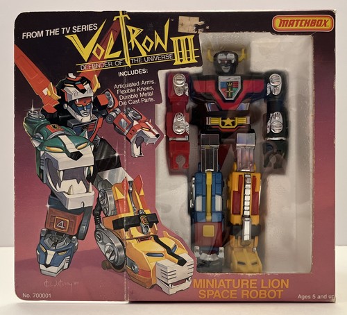 Vintage matchbox voltron - vintage,
