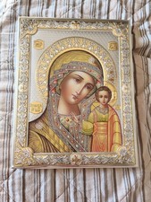 Quadretto icona russa MADONNA