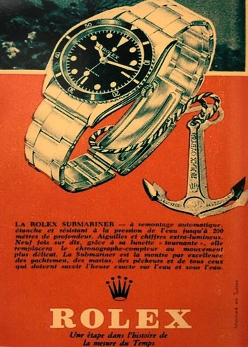 Vintage rolex submariner watch - vintage,