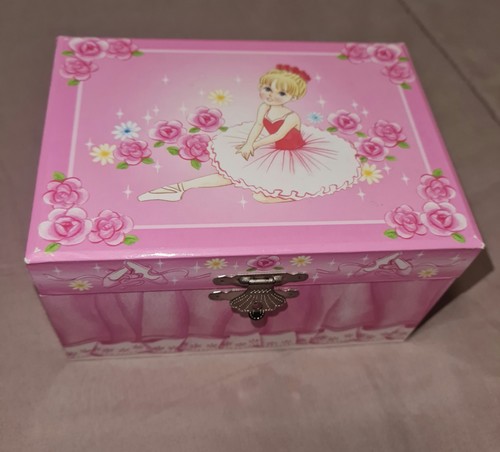 Carillon bambina rosa con - rosa,