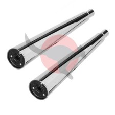 TERMINALI SCARICO [MARVING] UNIVERSALI MOTO EPOCA/CUSTOM - Ø 32/35/38 - CROMATI