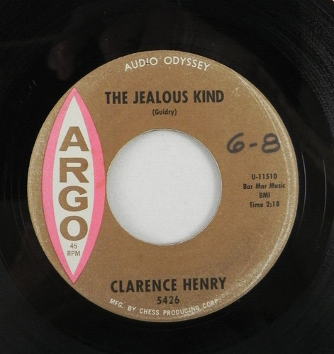 Clarence henry the jealous - clarence,