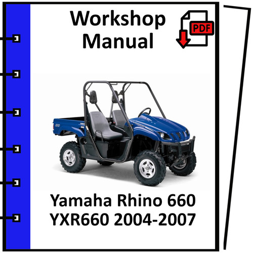 Yamaha rhino 660 yxr660 - yamaha, 2004