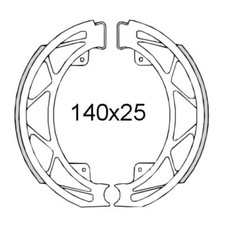 Ganasce freno posteriori