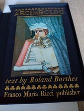 Roland Barthes ARCIMBOLDO Franco Maria Ricci 1980 - testo in inglese