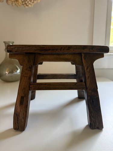 Antico sgabello legno - ​antico,