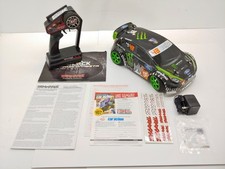 *ULTRA RARO* TRAXXAS KEN BLOCK GYMKHANA FIESTA RTR 1/16 RALLY USATO BASHED