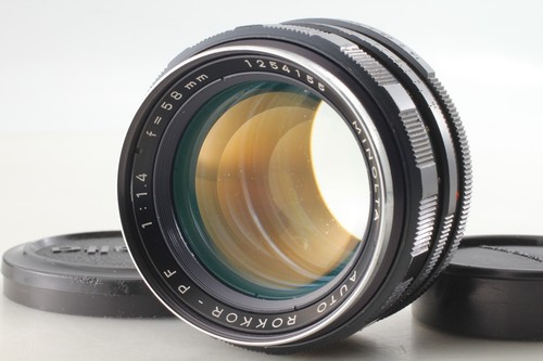 Minolta auto rokkor mm - rokkor-pf, 58