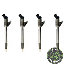 4 INIETTORI BOSCH 0445110749 CITROEN PEUGEOT FORD 1.5 REVISIONATI